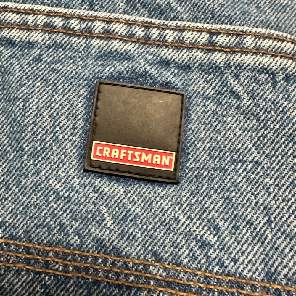 Craftsman Jeans Mens 40x30 Blue Excellent Straight Leg Workwear Denim Pants